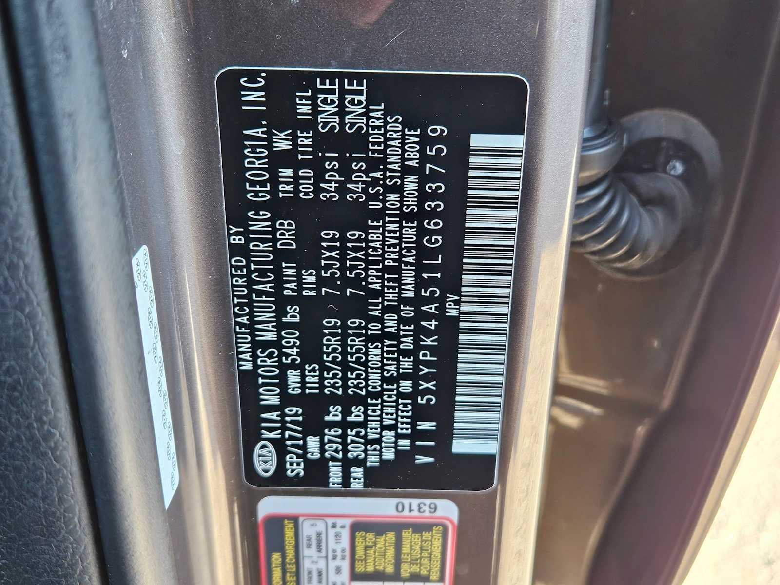 Thumbnail: 2020 Kia Sorento - 23