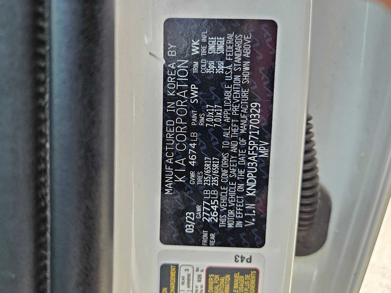 Thumbnail: 2023 Kia Sportage - 34