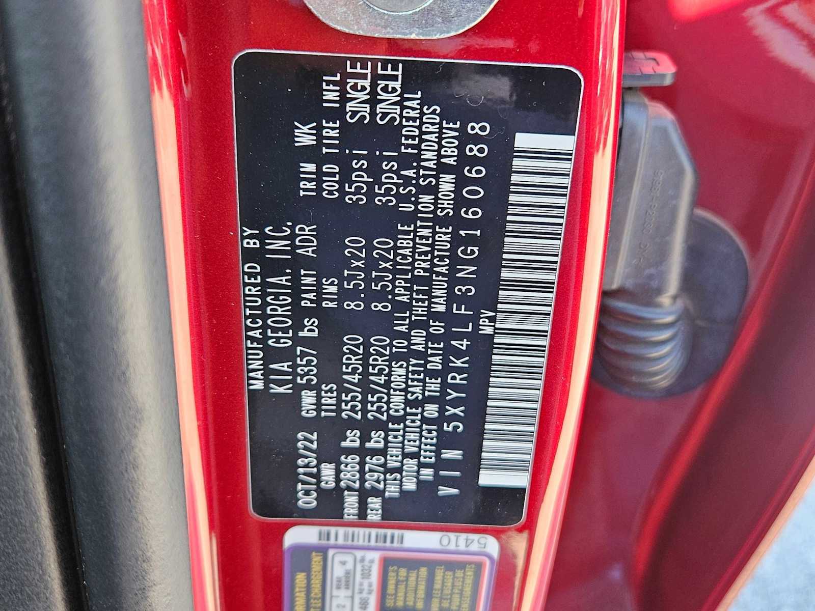 Thumbnail: 2022 Kia Sorento - 36