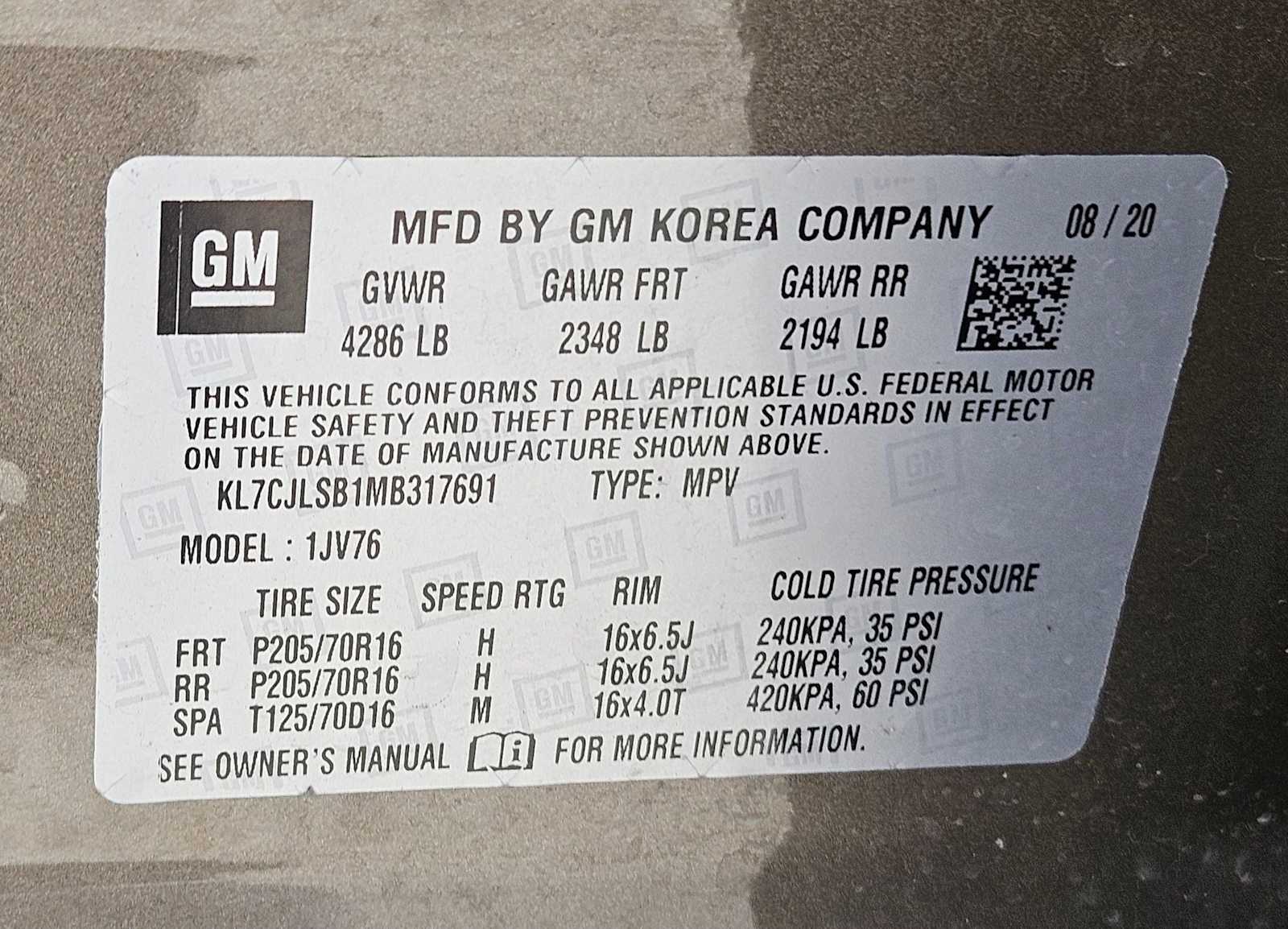 Thumbnail: 2021 Chevrolet Trax - 23