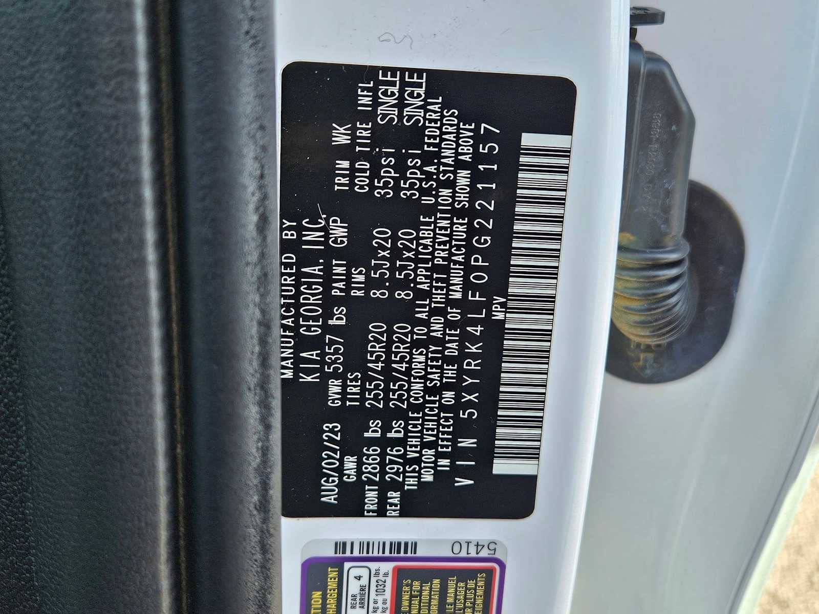 Thumbnail: 2023 Kia Sorento - 22