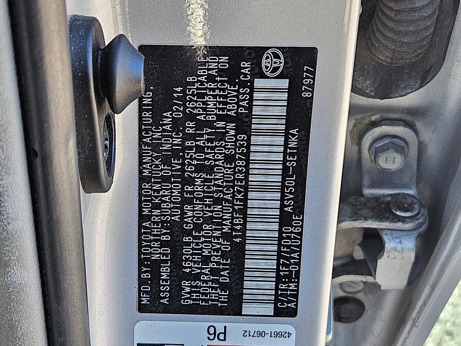 Thumbnail: 2014 Toyota Camry - 22