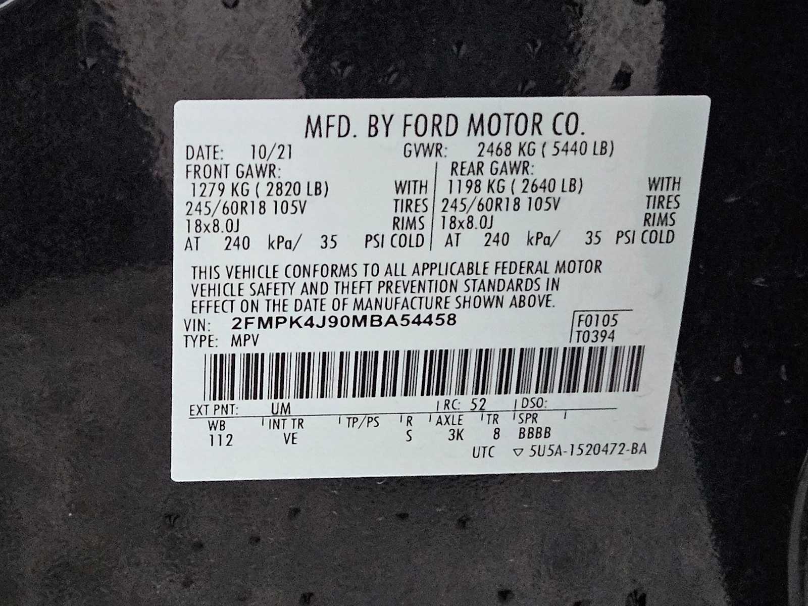 Thumbnail: 2021 Ford Edge - 17