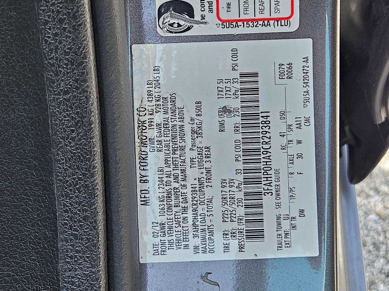 Thumbnail: 2012 Ford Fusion - 23