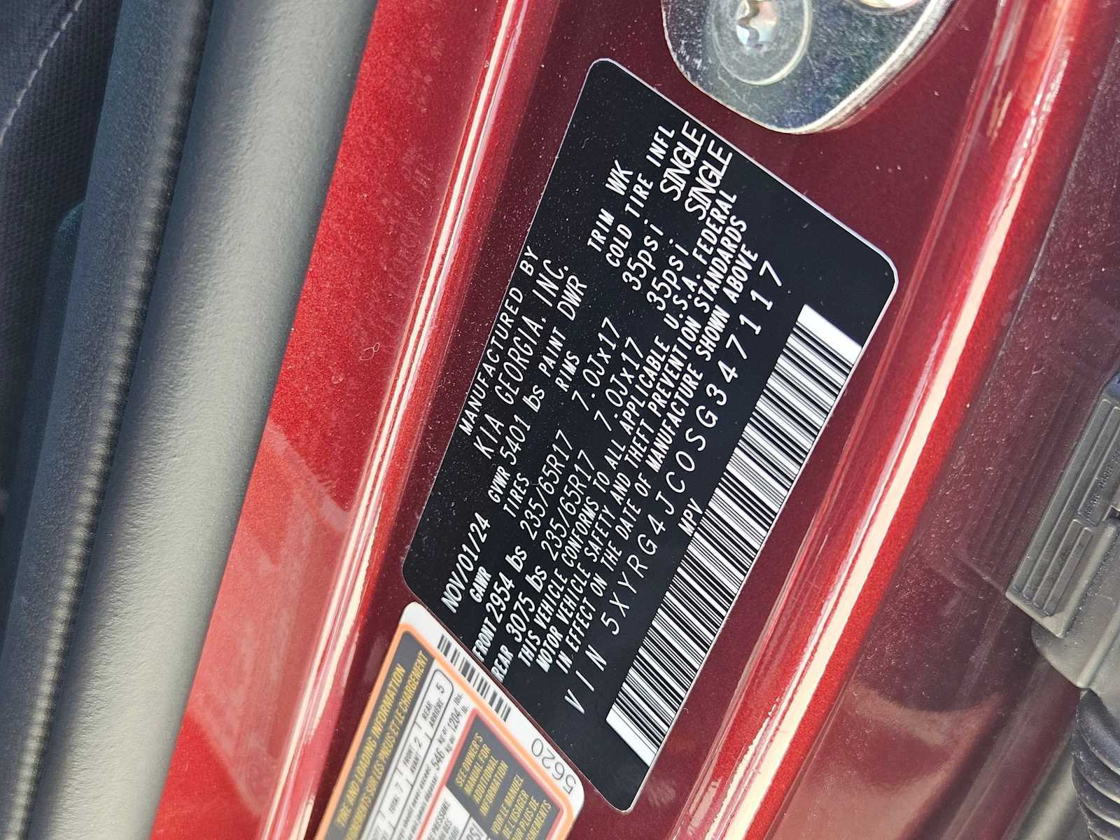 Thumbnail: 2025 Kia Sorento - 32