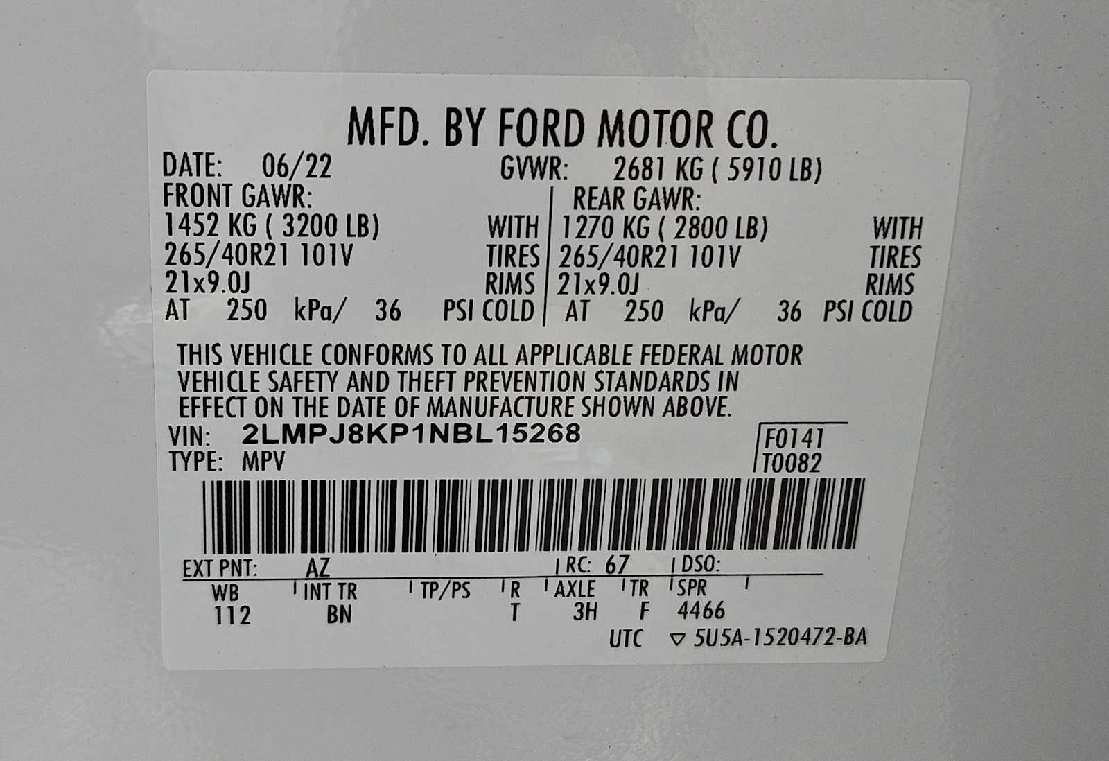 Thumbnail: 2022 Lincoln Nautilus - 35