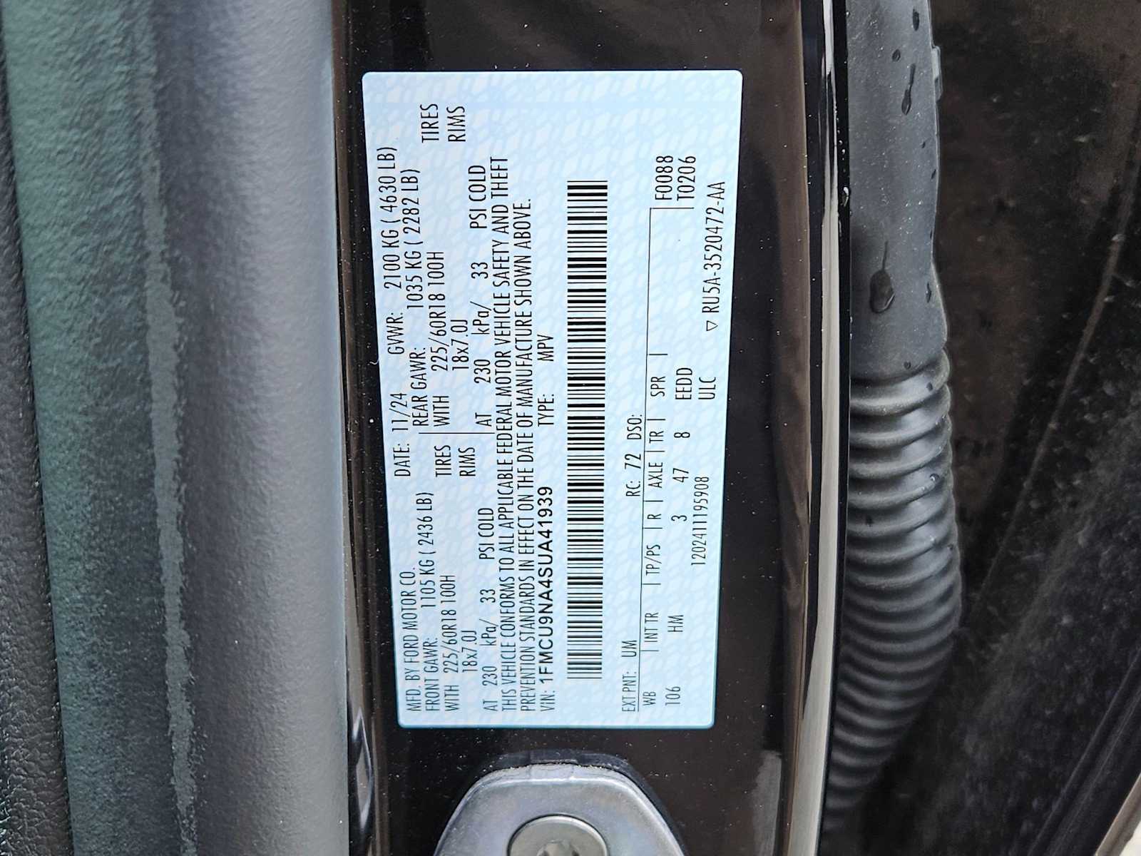 Thumbnail: 2025 Ford Escape - 30