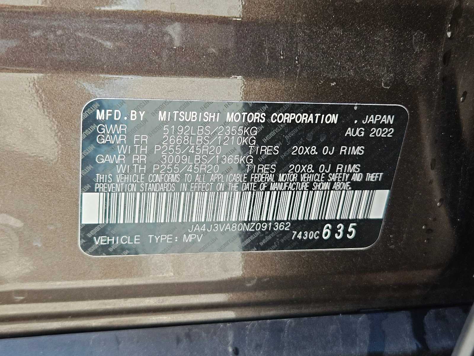 Thumbnail: 2022 Mitsubishi Outlander - 38