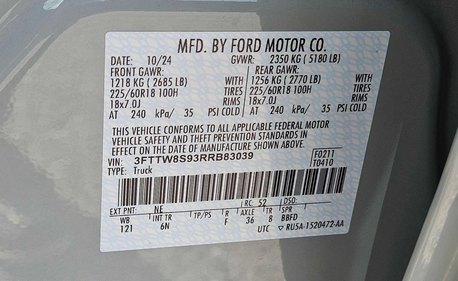 Thumbnail: 2024 Ford Maverick - 34