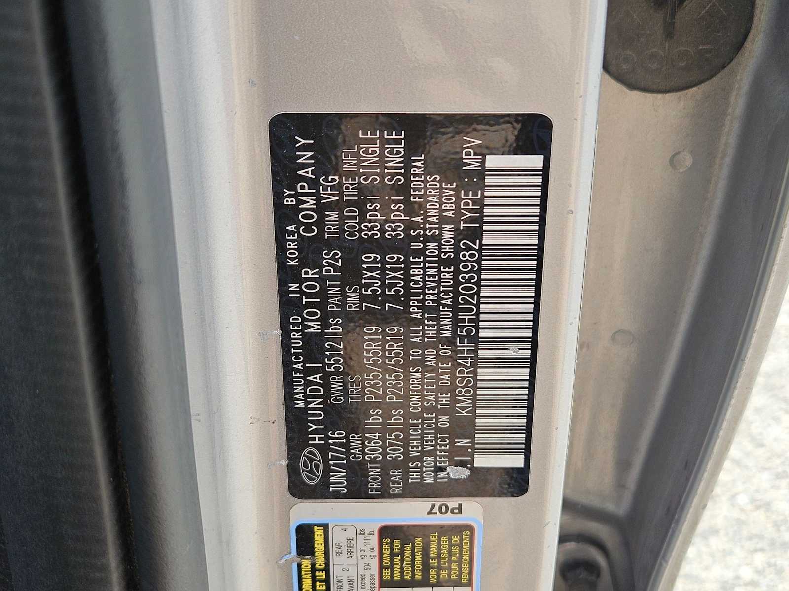 Thumbnail: 2017 Hyundai Santa Fe - 19