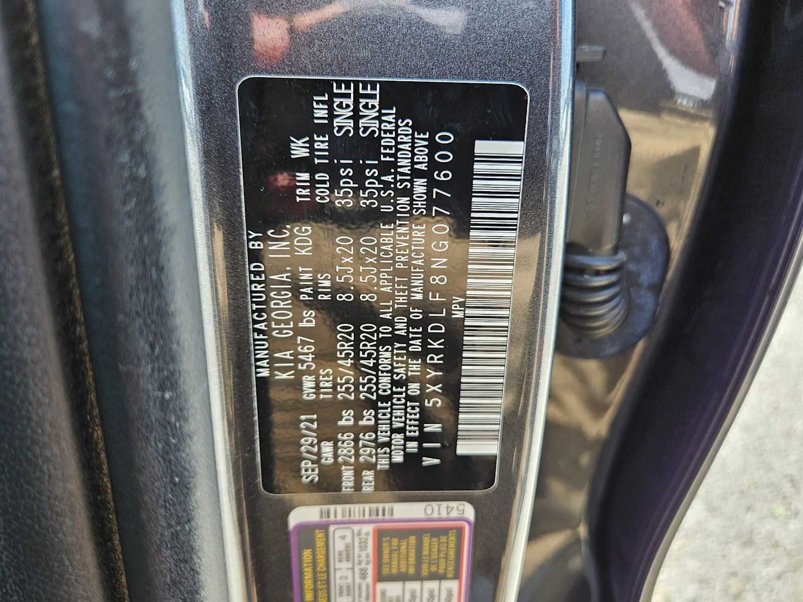 Thumbnail: 2022 Kia Sorento - 31