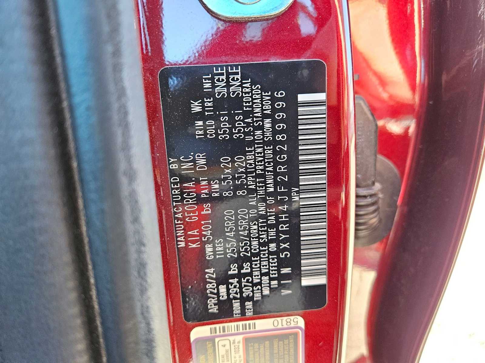 Thumbnail: 2024 Kia Sorento - 28