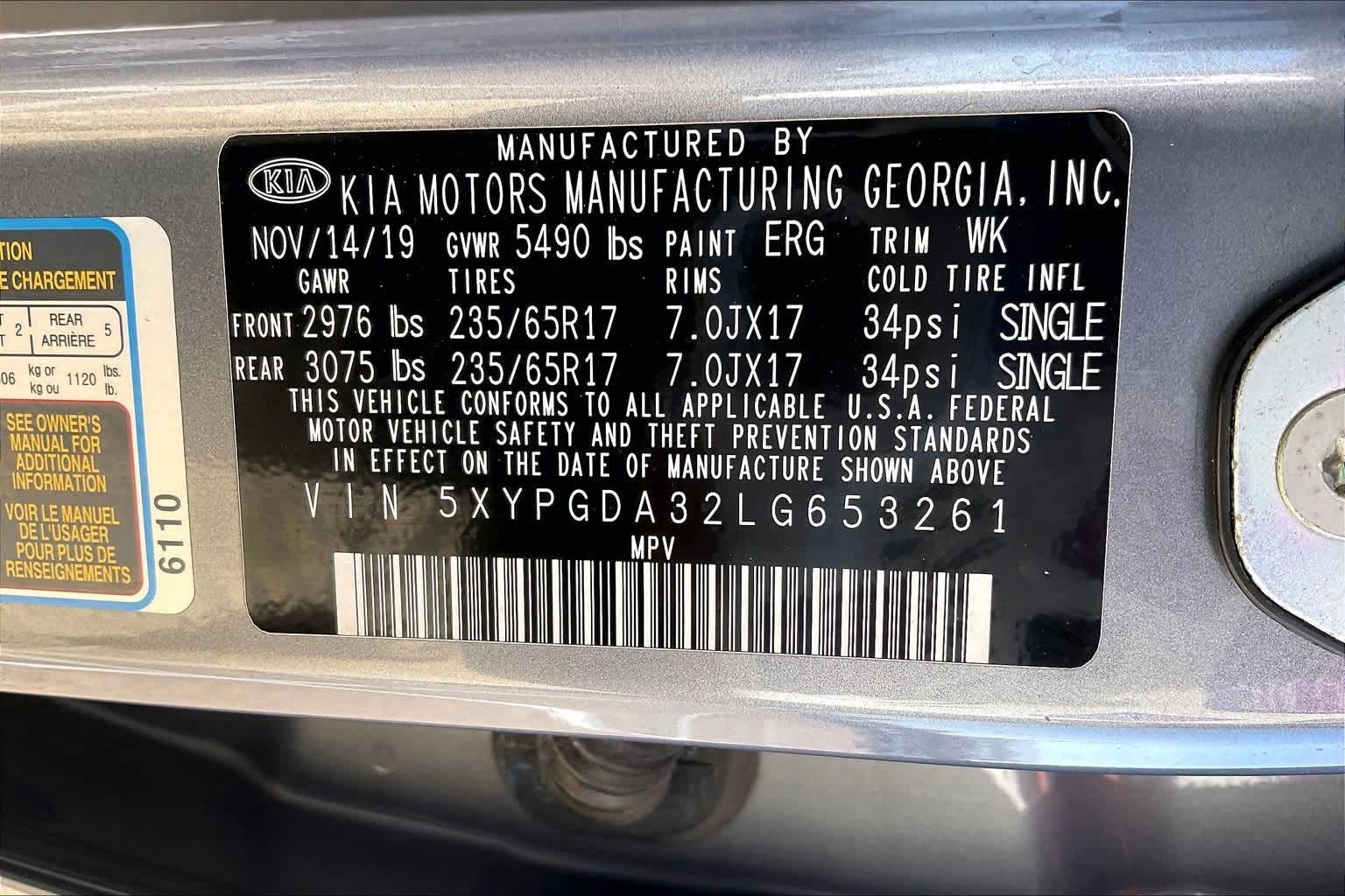 Thumbnail: 2020 Kia Sorento - 20