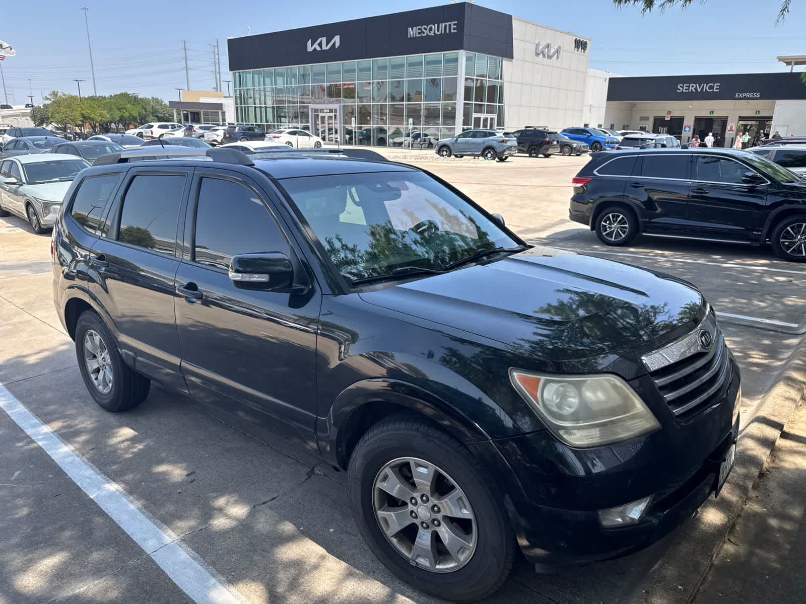 Used 2009 Kia Borrego EX with VIN KNDJJ741X95023301 for sale in Mesquite, TX