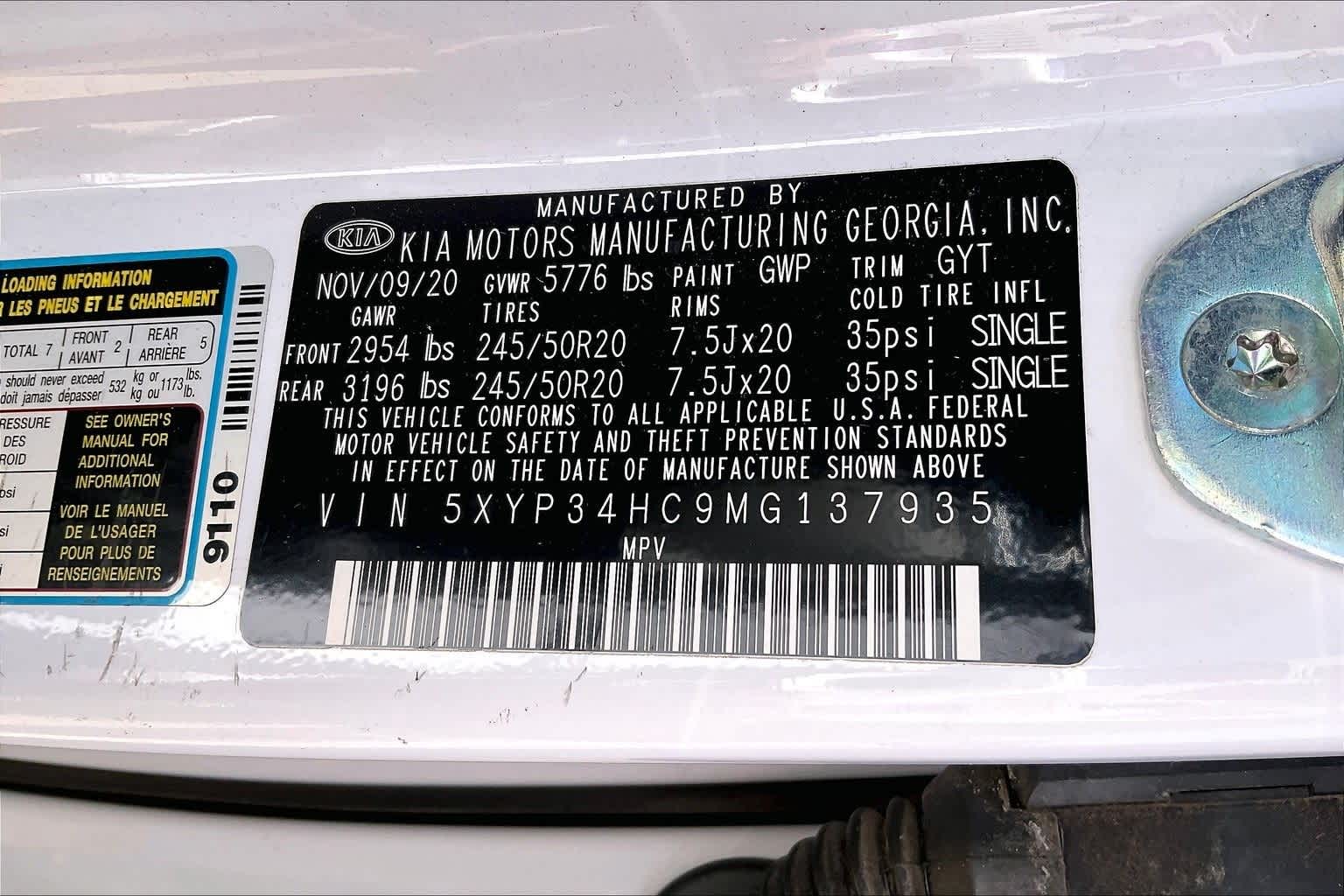 Thumbnail: 2021 Kia Telluride - 20