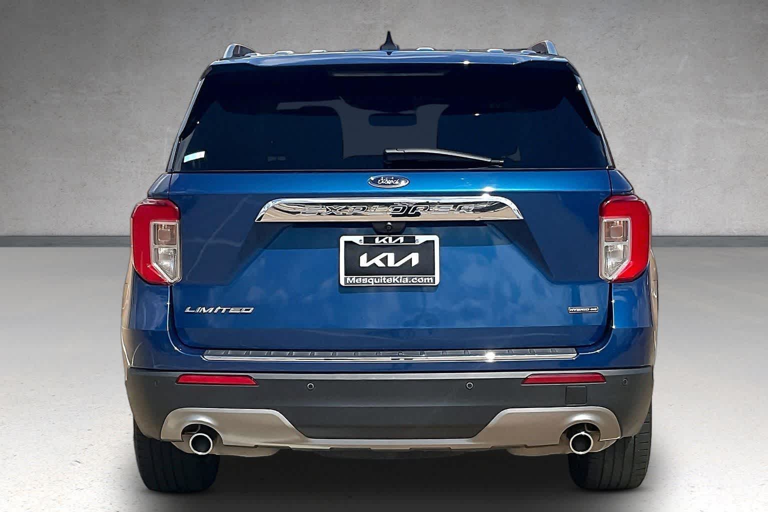 Used 2021 Ford SUV Limited Atlas Blue For Sale at Lithia Motors