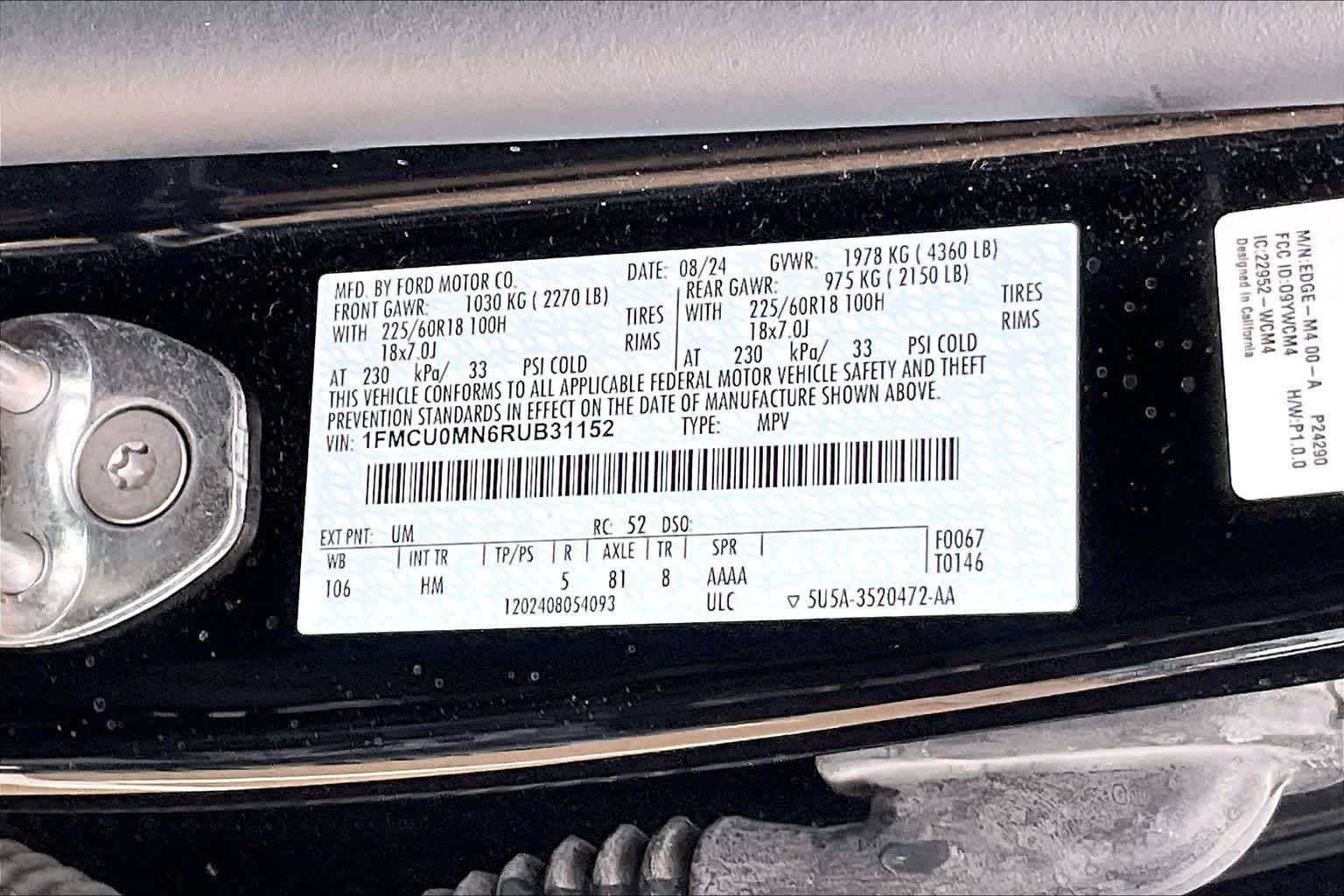 Thumbnail: 2024 Ford Escape - 18