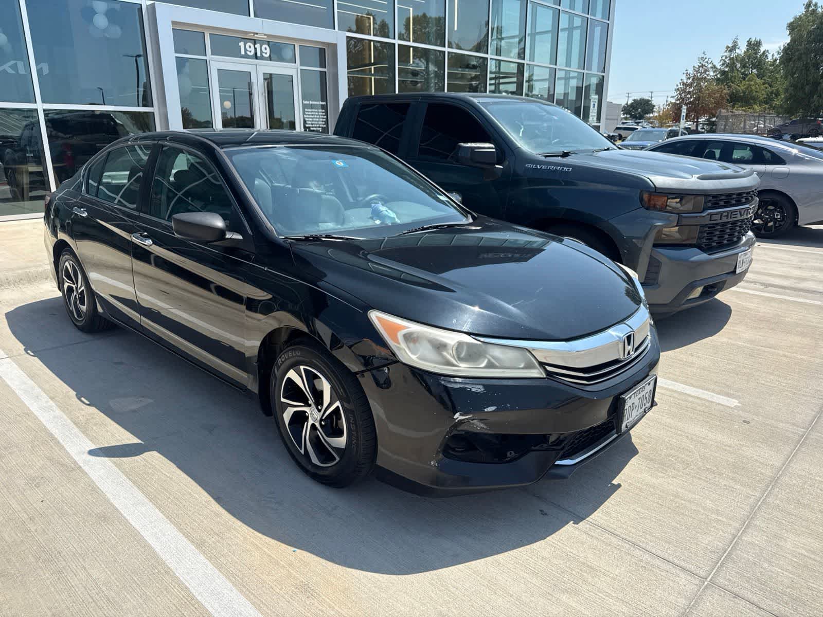 Used 2016 Honda Accord LX with VIN 1HGCR2F36GA199898 for sale in Mesquite, TX