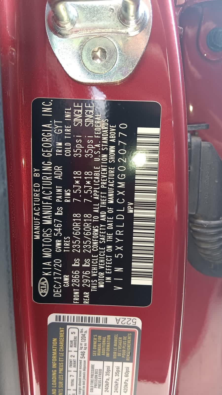 Thumbnail: 2021 Kia Sorento - 2