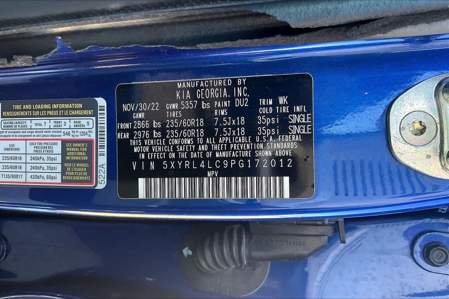 Thumbnail: 2023 Kia Sorento - 20