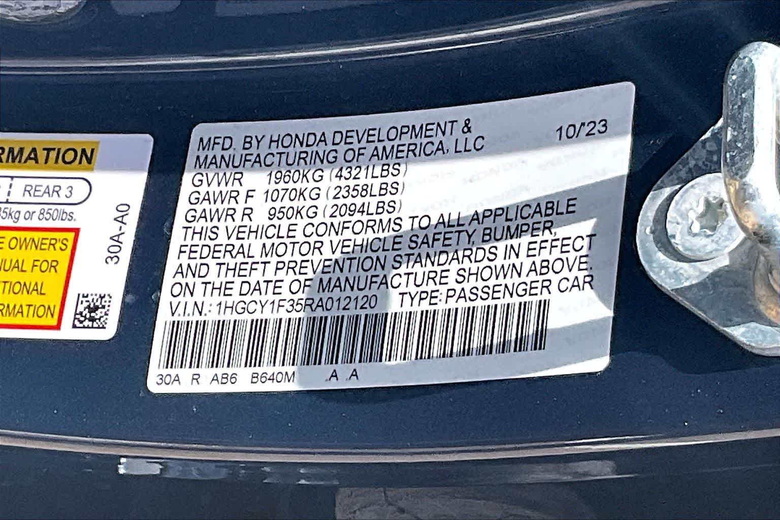 Thumbnail: 2024 Honda Accord - 17