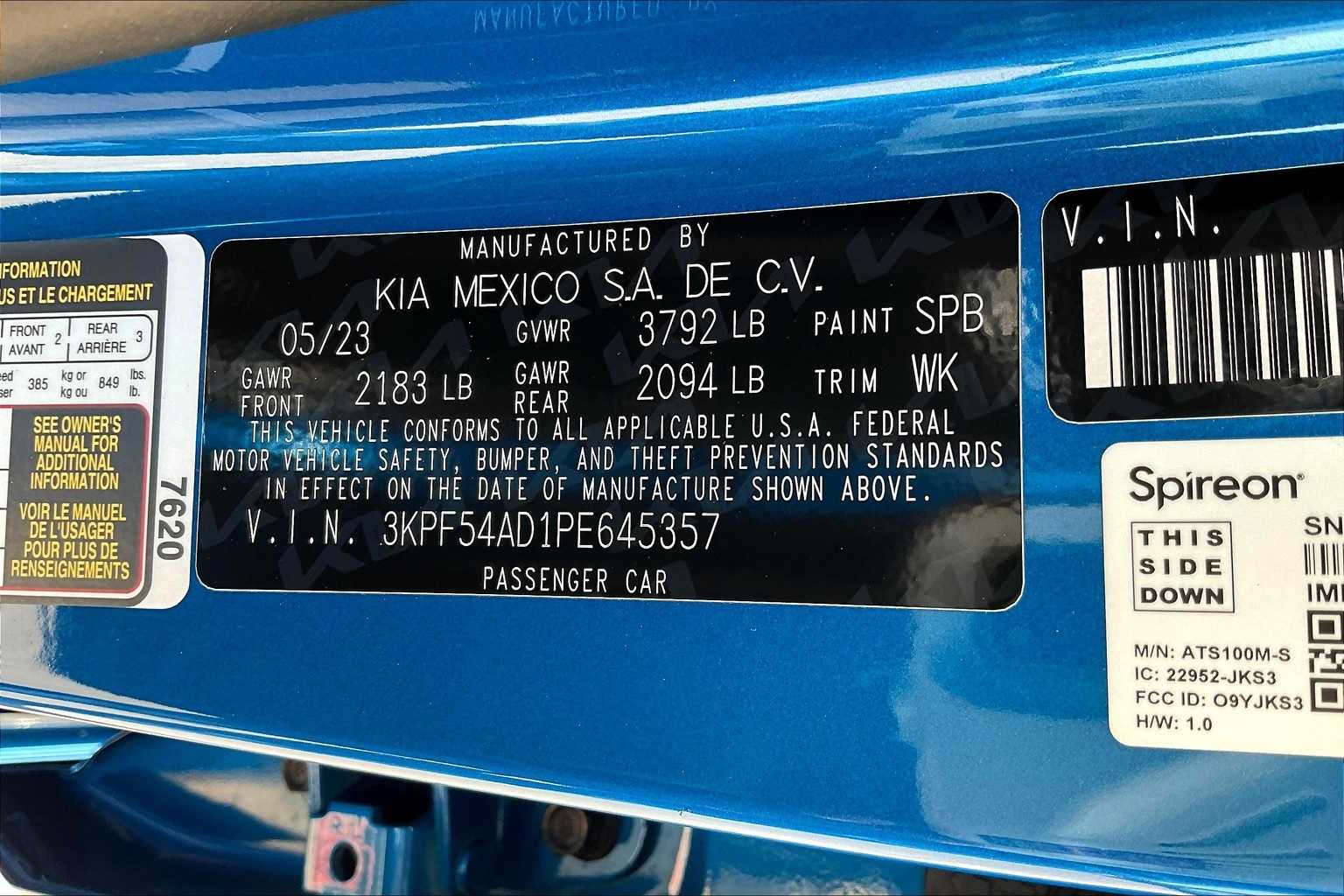 Thumbnail: 2023 Kia Forte - 20