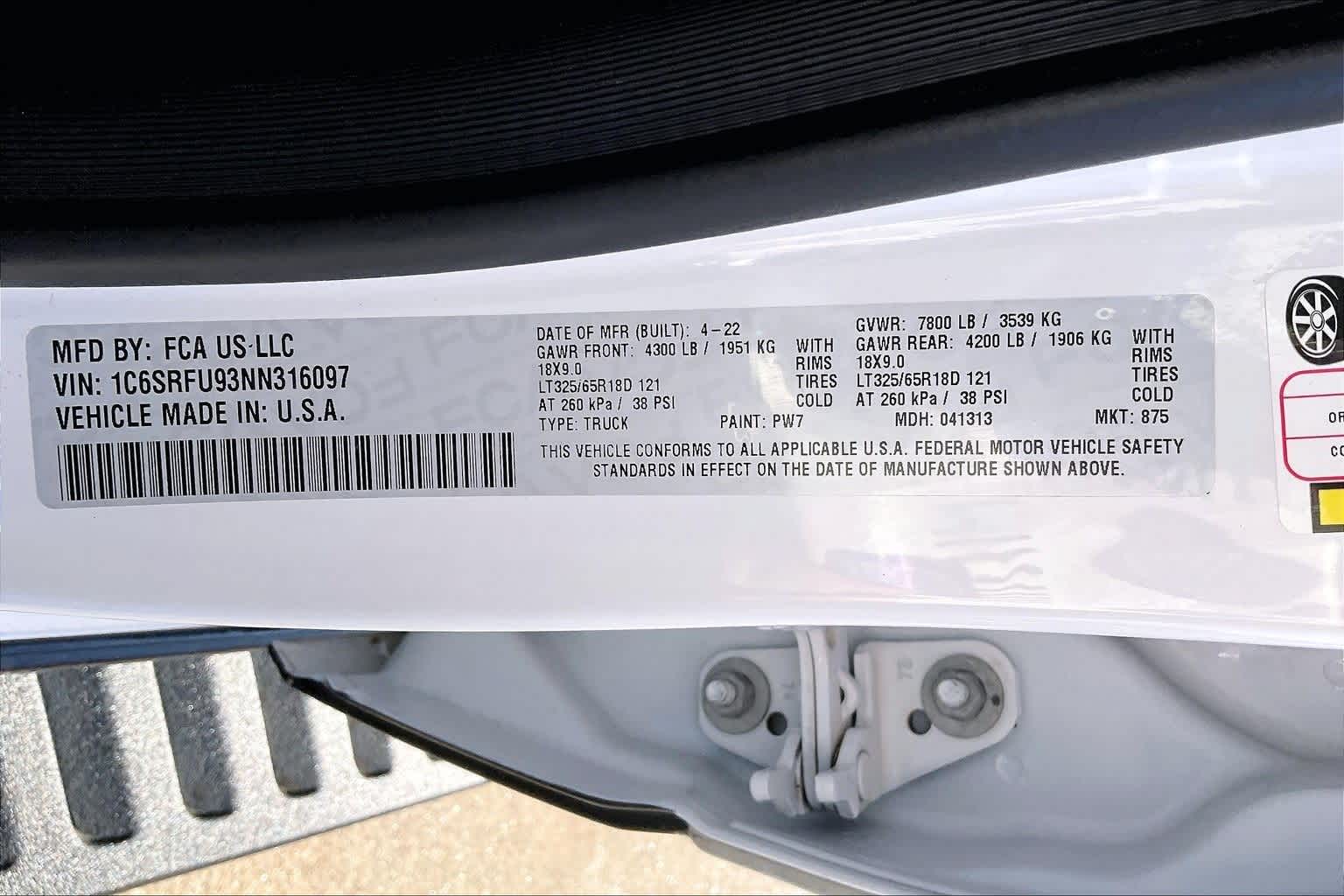 Thumbnail: 2022 RAM 1500 - 20