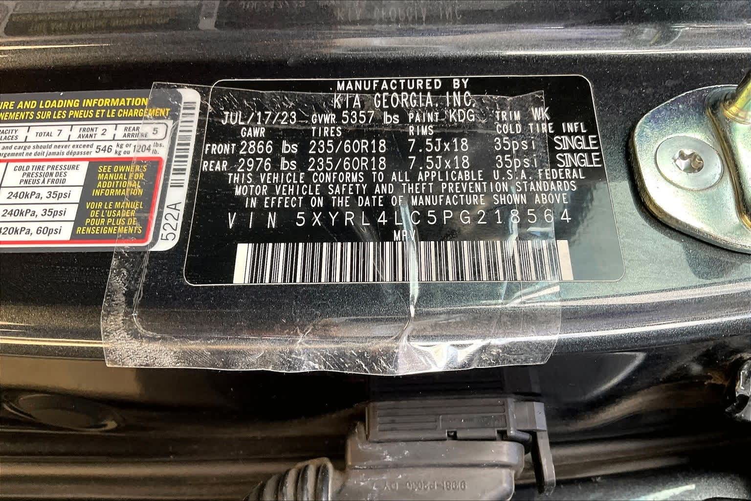 Thumbnail: 2023 Kia Sorento - 19