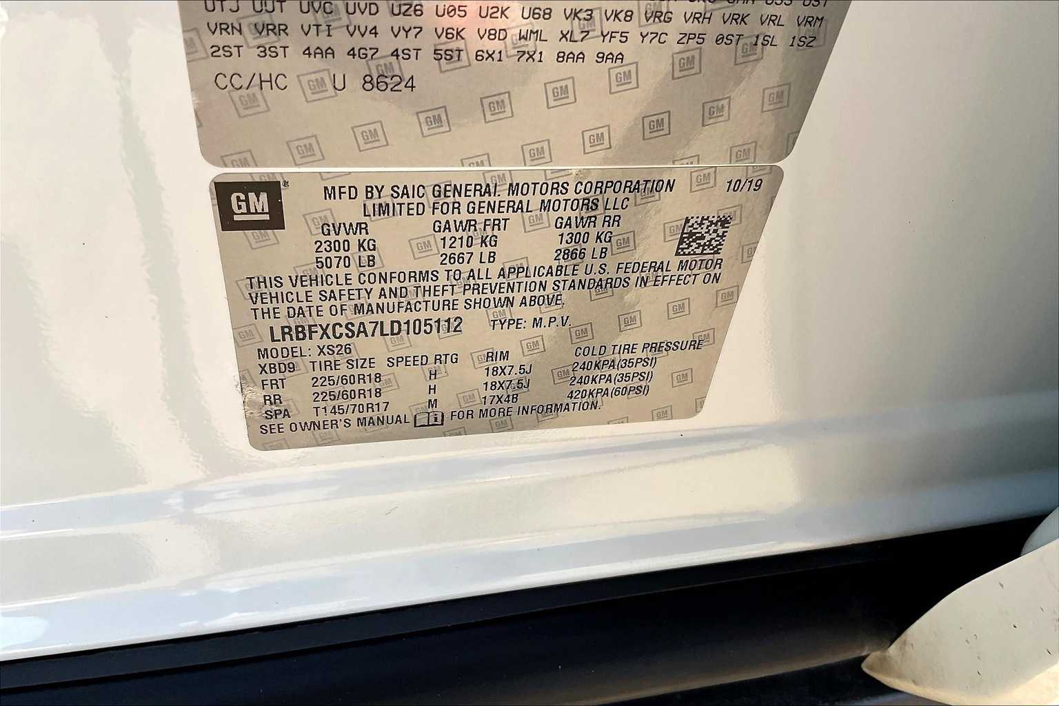 Thumbnail: 2020 Buick Envision - 19