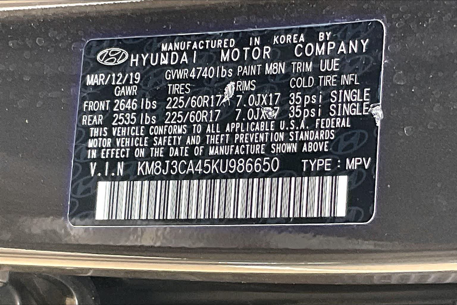 Thumbnail: 2019 Hyundai Tucson - 19