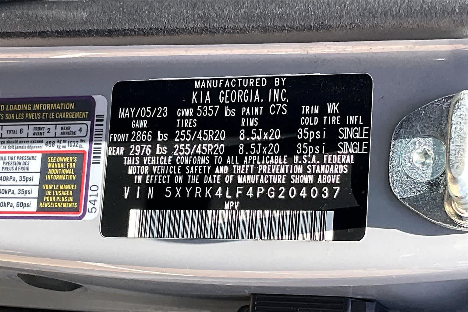 Thumbnail: 2023 Kia Sorento - 18