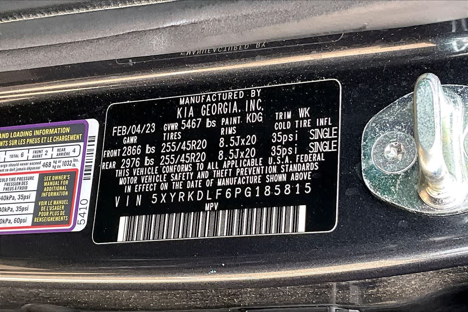 Thumbnail: 2023 Kia Sorento - 19