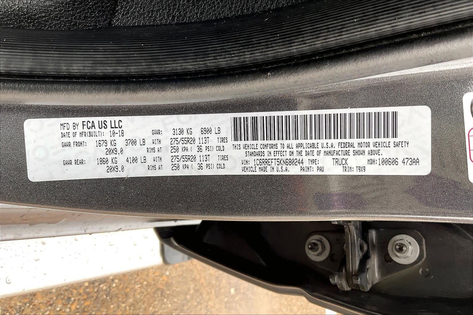 Thumbnail: 2019 RAM 1500 - 19