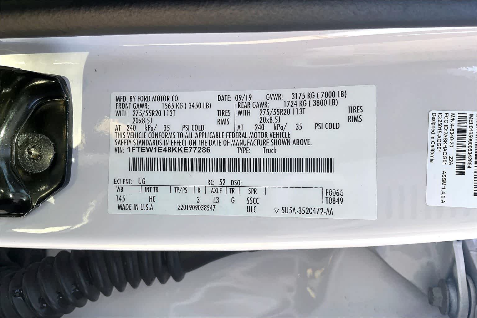 Thumbnail: 2019 Ford F-150 - 20