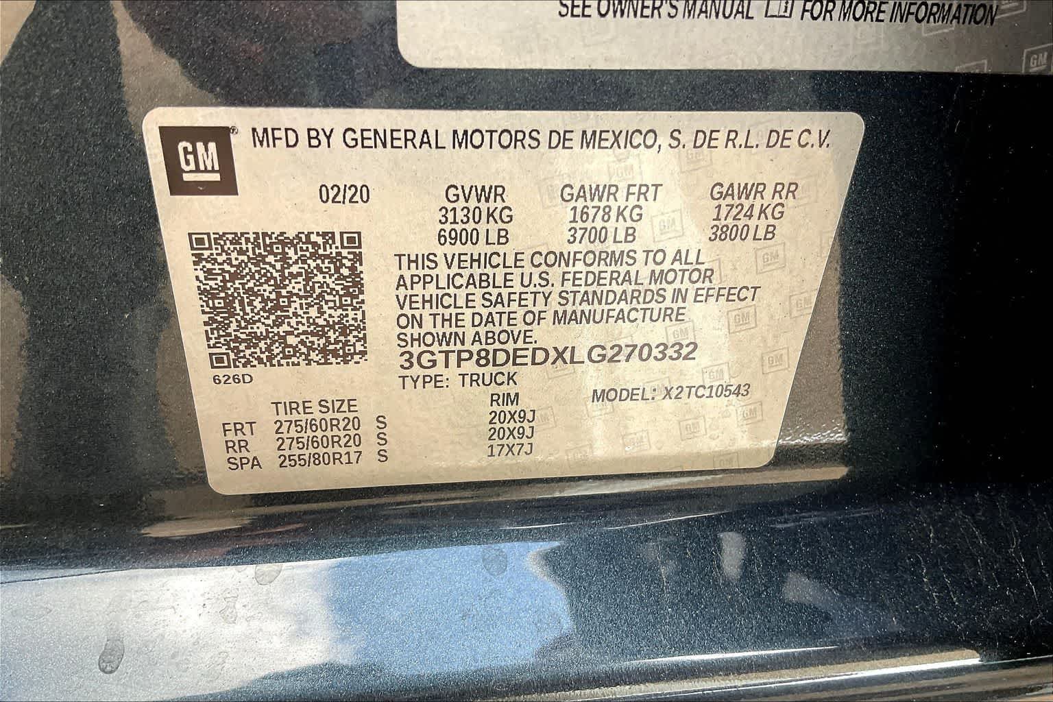 Thumbnail: 2020 GMC Sierra 1500 - 20