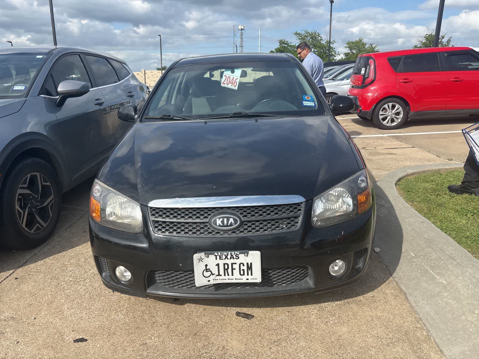 Used 2008 Kia Spectra SX with VIN KNAFE161185012042 for sale in Mesquite, TX