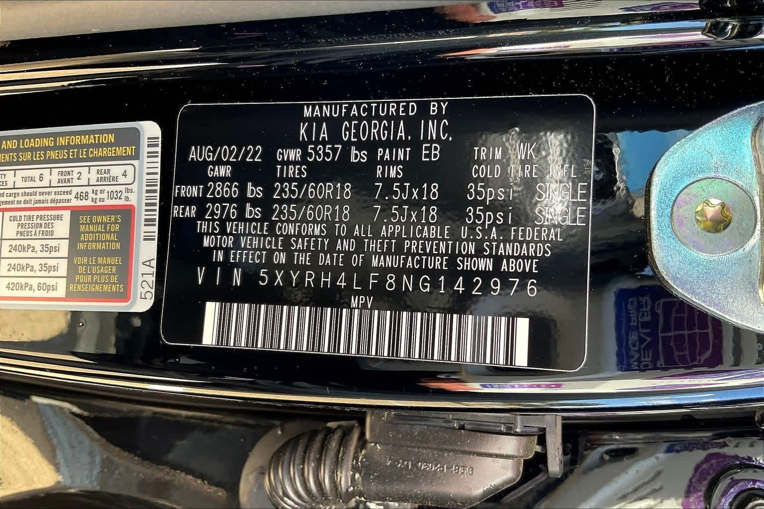 Thumbnail: 2022 Kia Sorento - 19