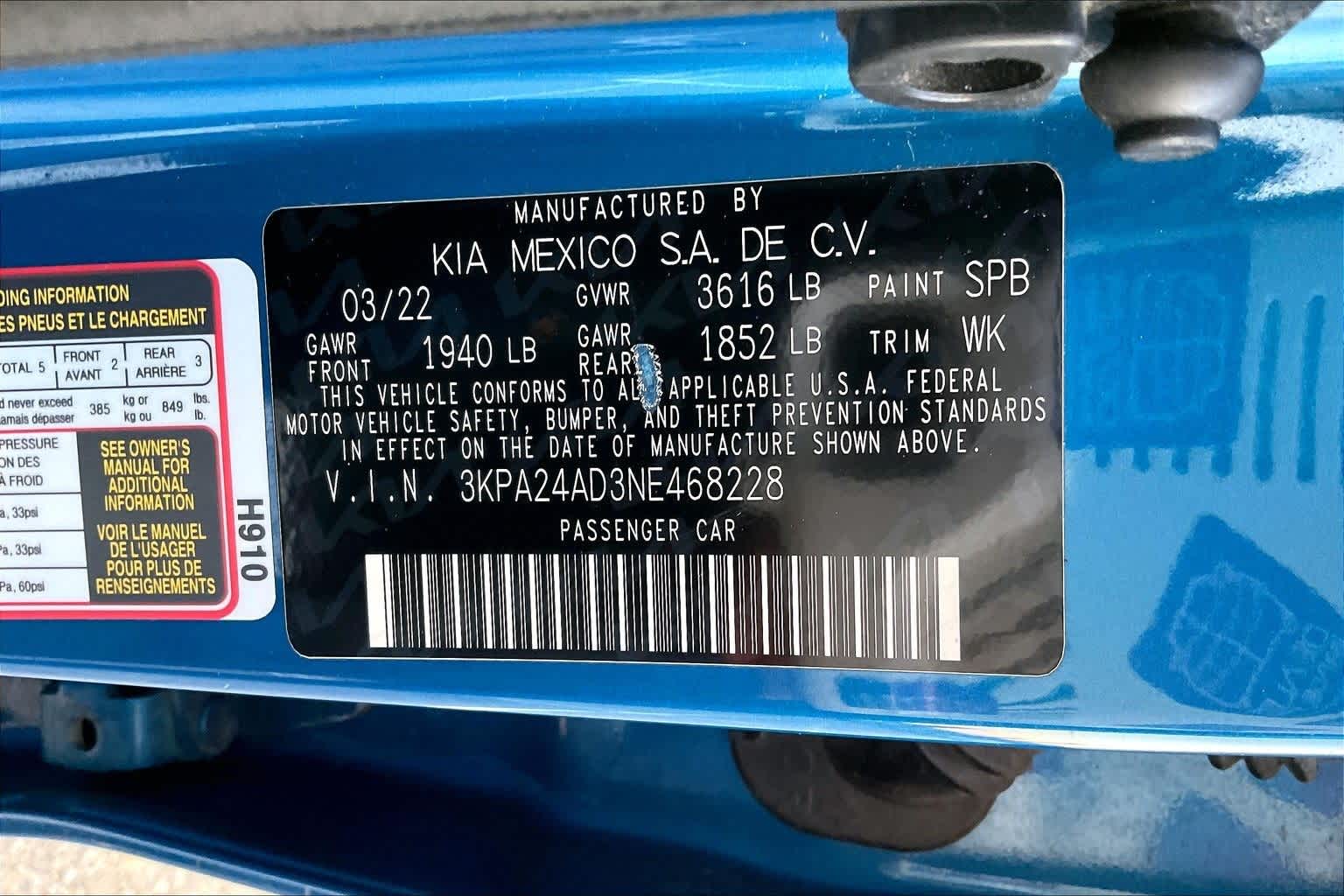 Thumbnail: 2022 Kia Rio - 19