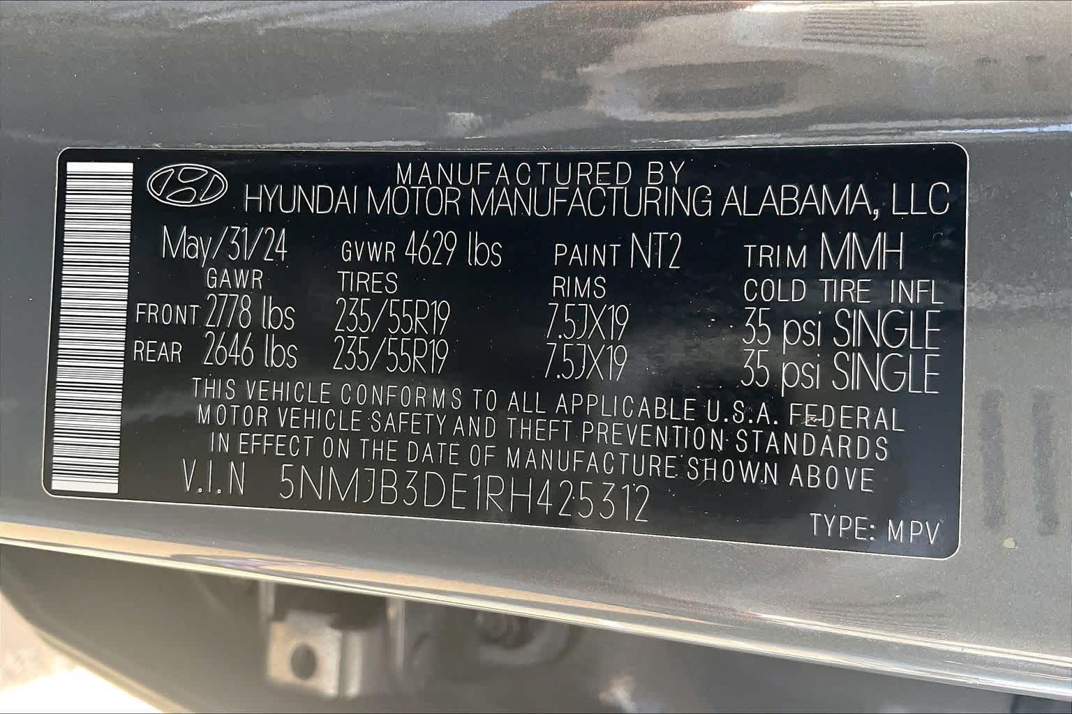 Thumbnail: 2024 Hyundai Tucson - 19