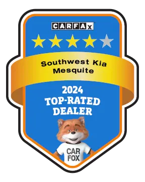 CARFAX 2024 Top-Rated Dealer awarded to Mesquite Kia
