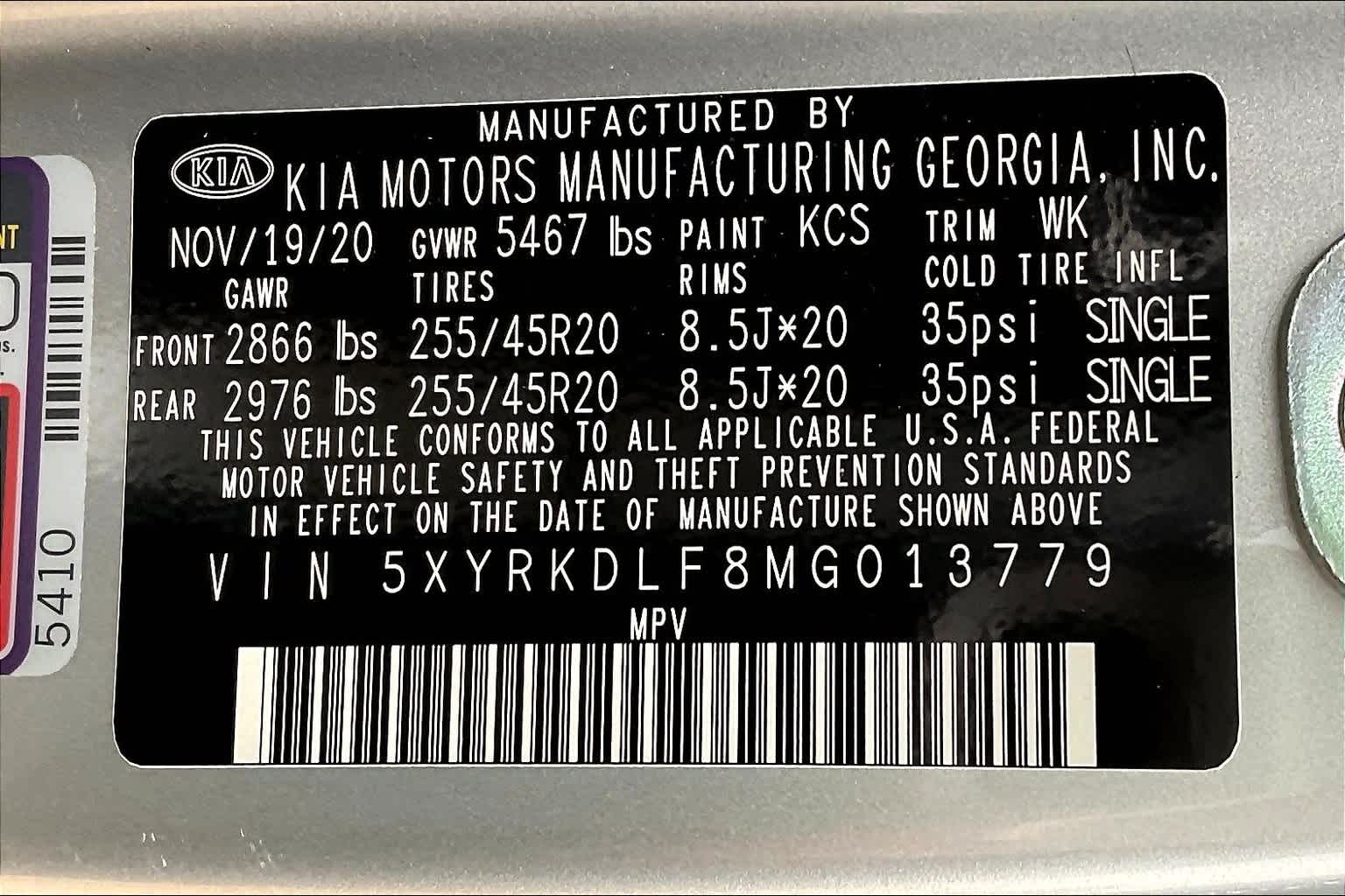 Thumbnail: 2021 Kia Sorento - 20