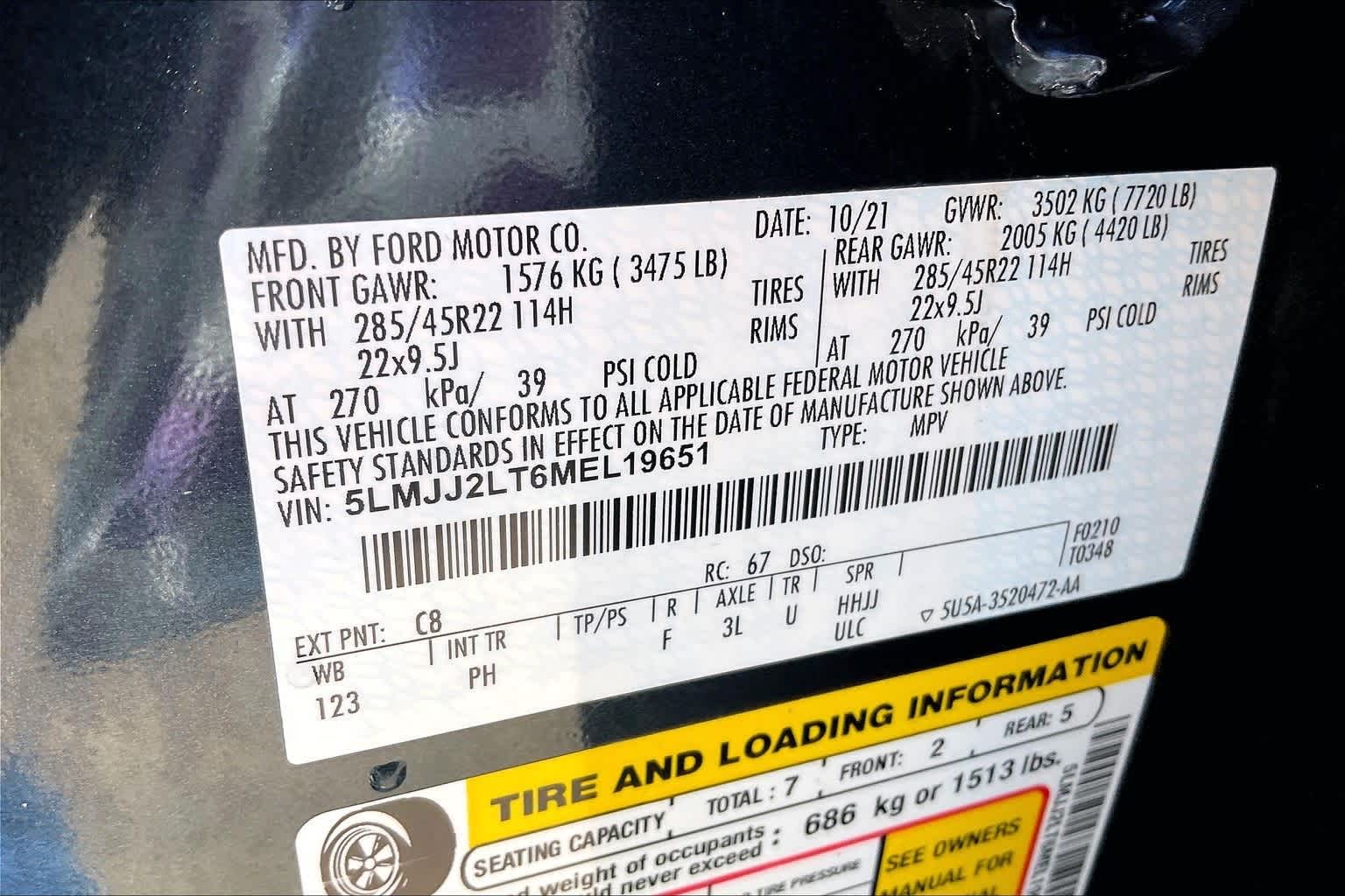 Thumbnail: 2021 Lincoln Navigator - 19