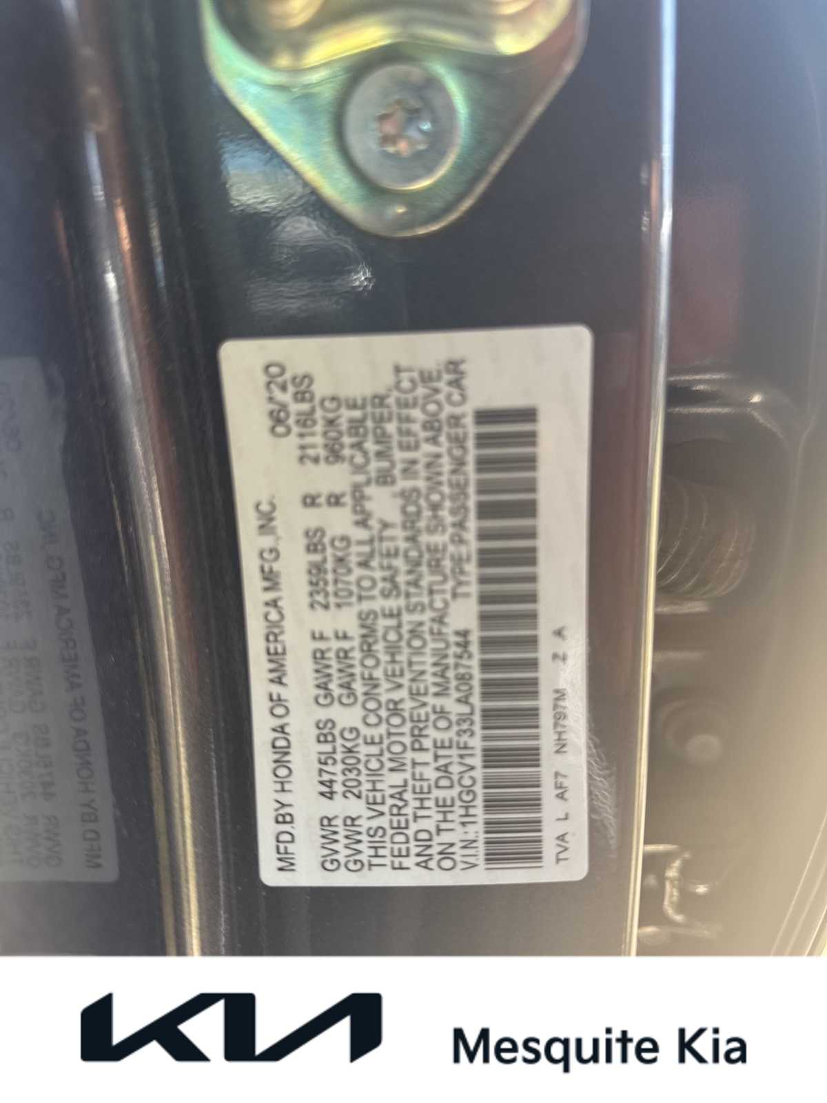 Thumbnail: 2020 Honda Accord - 1