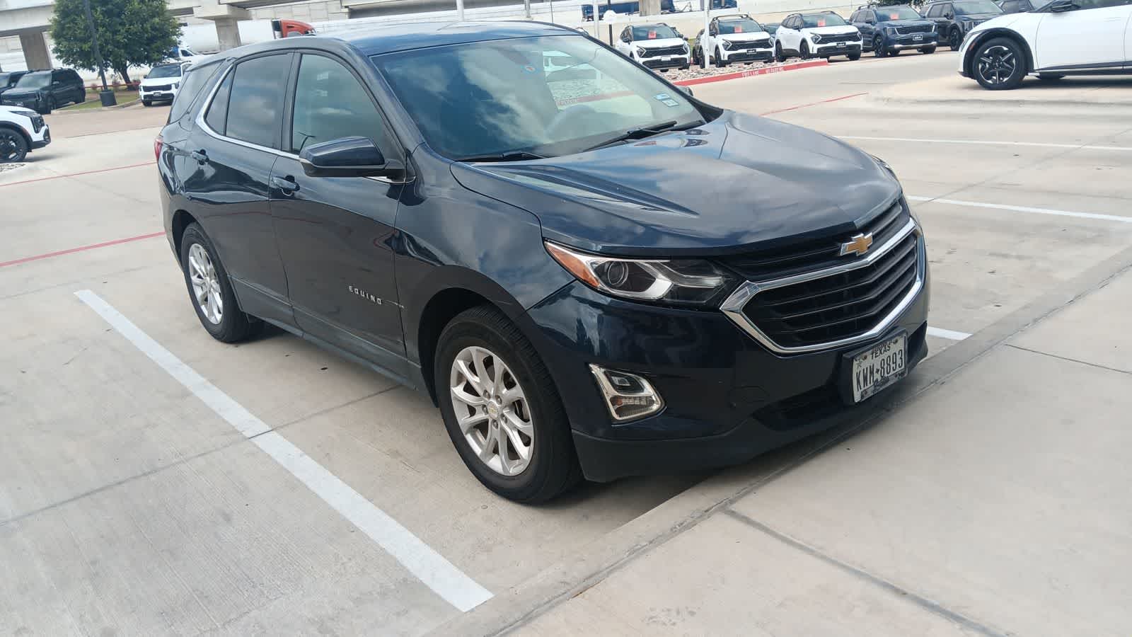 Used 2018 Chevrolet Equinox LT with VIN 3GNAXJEV1JS578782 for sale in Mesquite, TX