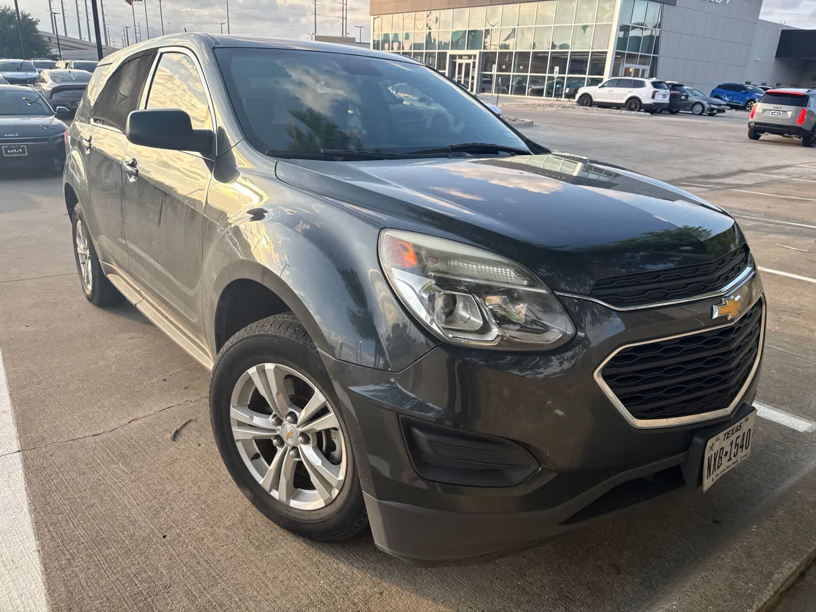 Used 2017 Chevrolet Equinox LS with VIN 2GNALBEK1H1611096 for sale in Mesquite, TX