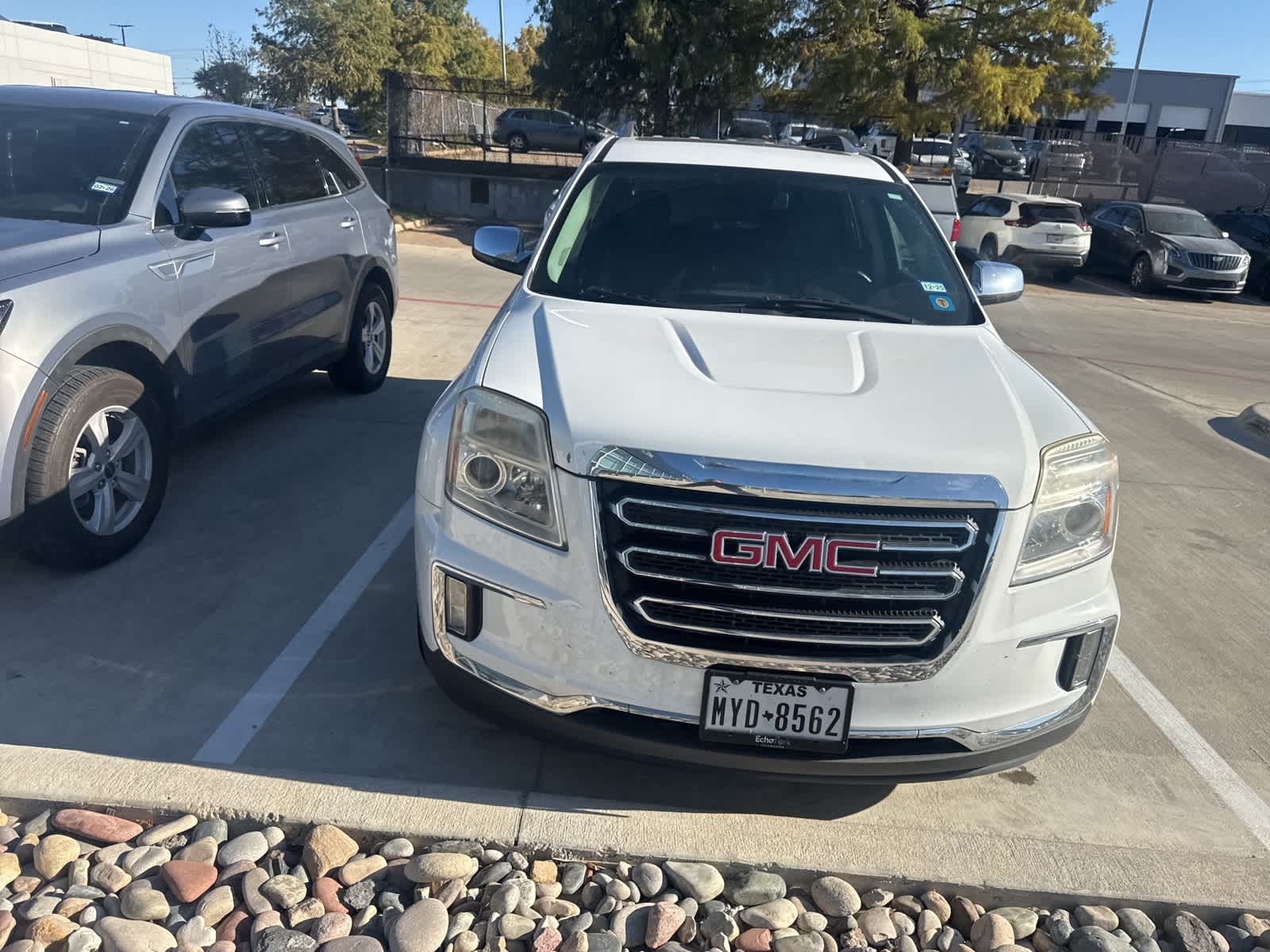 Used 2017 GMC Terrain SLT with VIN 2GKALPEK8H6183508 for sale in Mesquite, TX