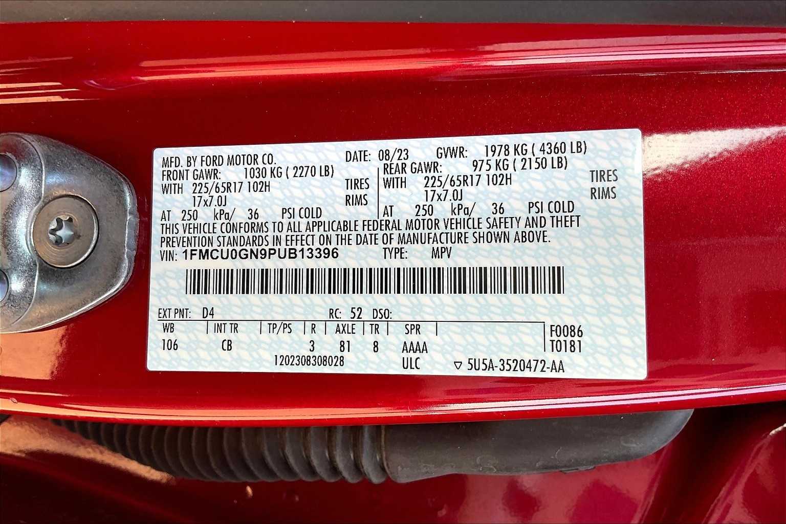 Thumbnail: 2023 Ford Escape - 20