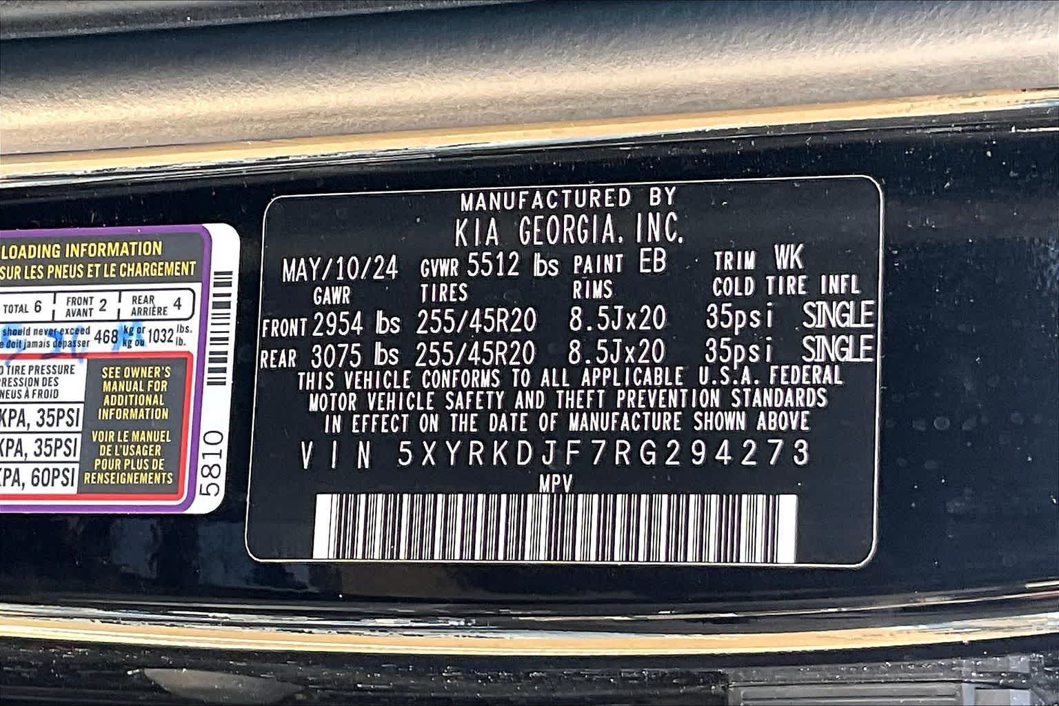 Thumbnail: 2024 Kia Sorento - 21