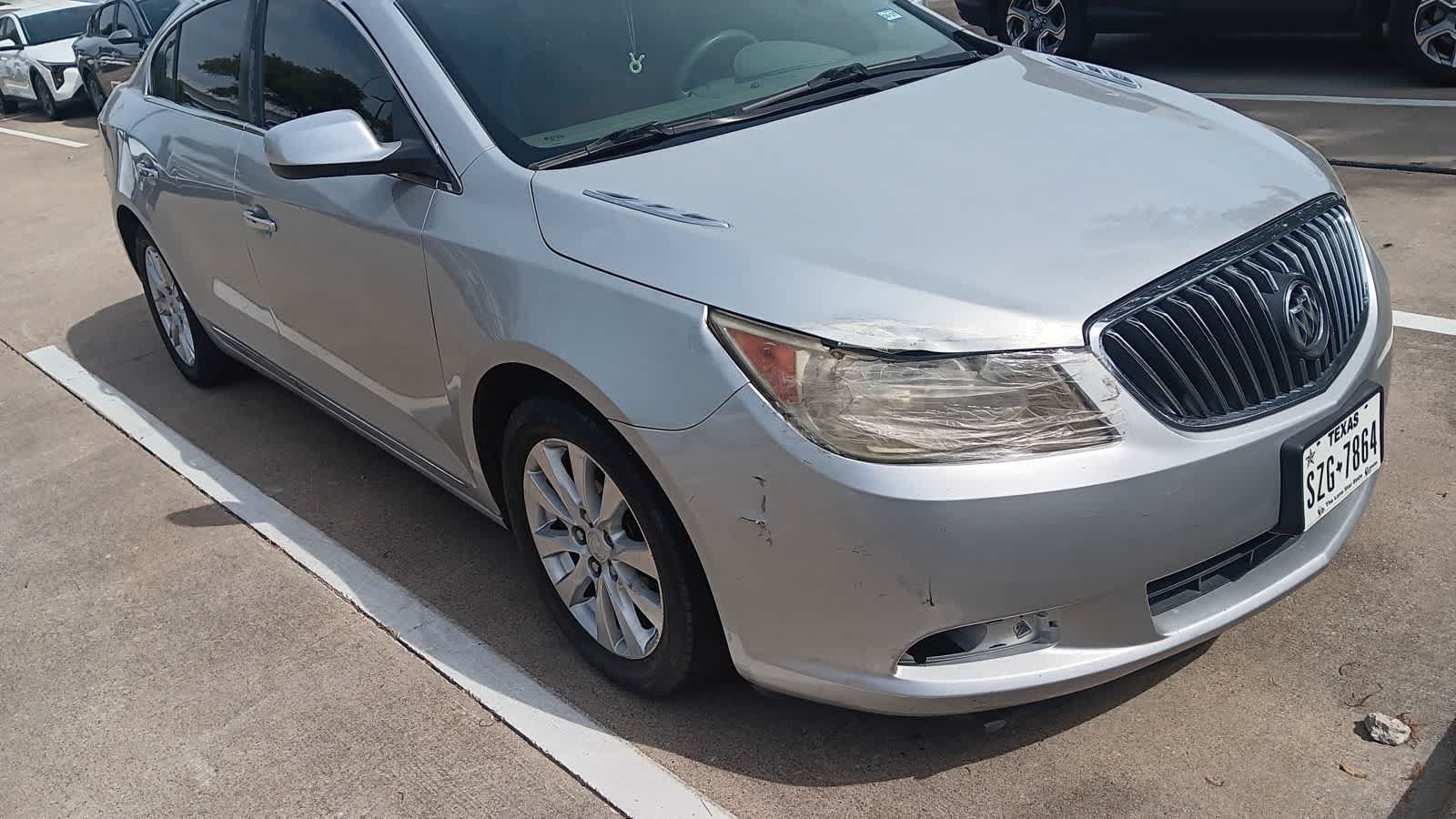 Used 2013 Buick LaCrosse Base with VIN 1G4GA5ER7DF161881 for sale in Mesquite, TX