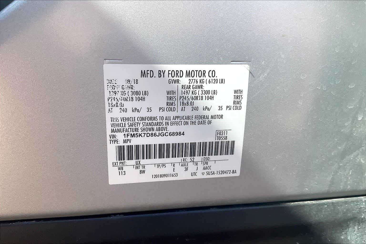 Thumbnail: 2018 Ford Explorer - 20